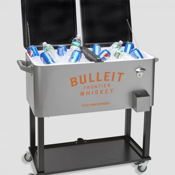 ROLLING COOLER VENDING CART